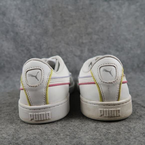 Puma Shoes Womens 9 Vikky Sneakers Casual Lifestyle Trainer Comfort Active White - Picture 5 of 11